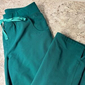 Figs Hunter Green Kade Cargo Pants